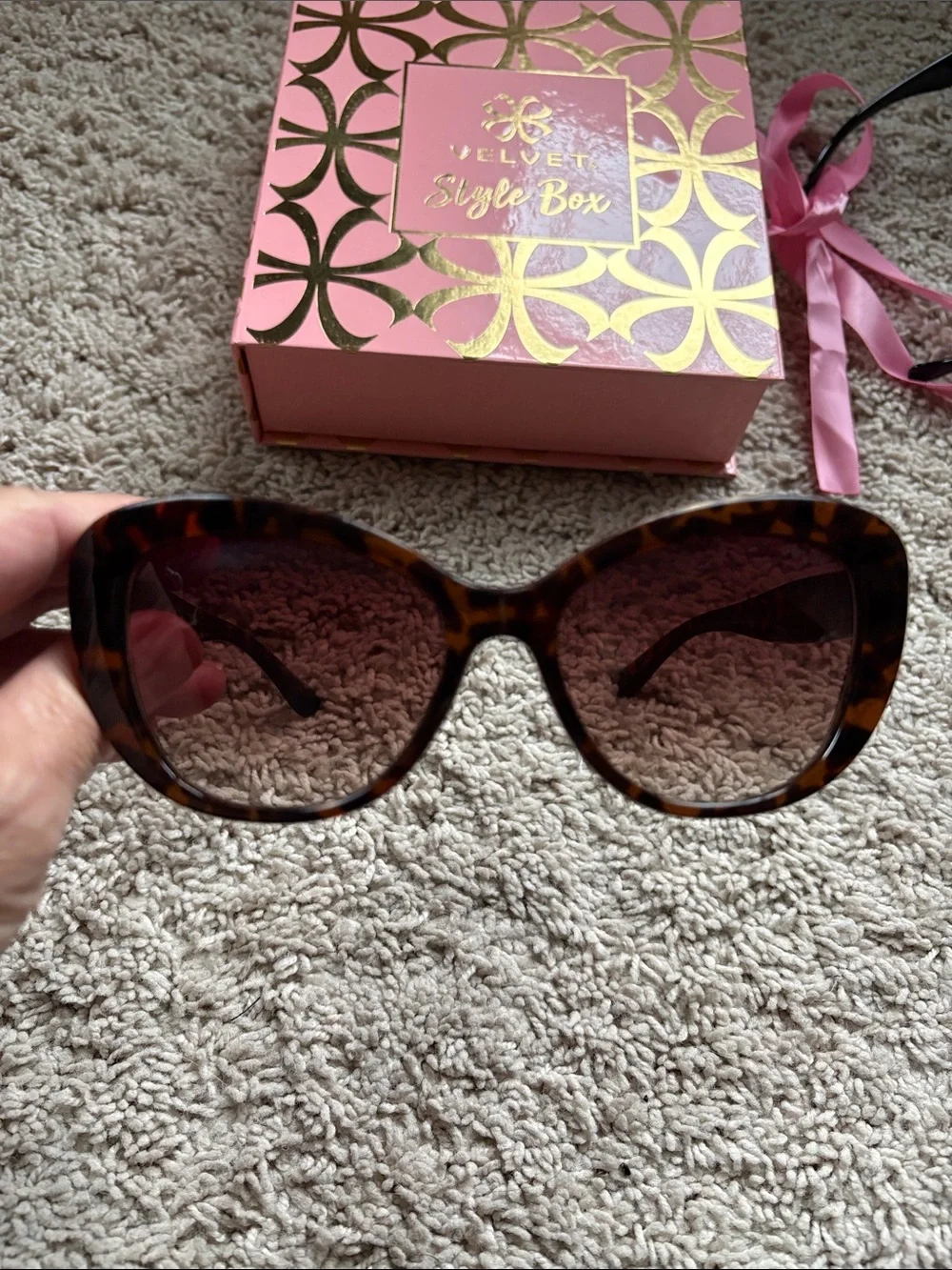 Velvet eyewear sunglasses trio